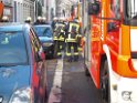 Einsatz Feuerwehr SEK Polizei Koeln Nippes Merheimerstr P064